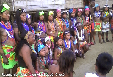 Paramilitares amenazan minga indígena en Chocó