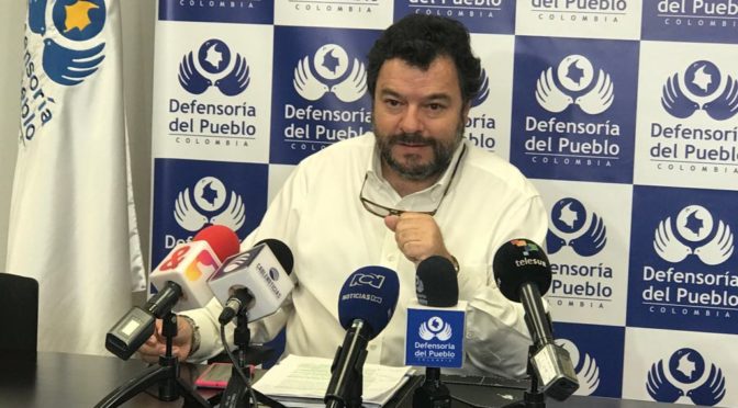 Defensoría del Pueblo alerta sobre riesgo electoral en 287 municipios