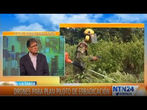 Colombia: drones para erradicar cultivos ilícitos “es un plan piloto fracasado”