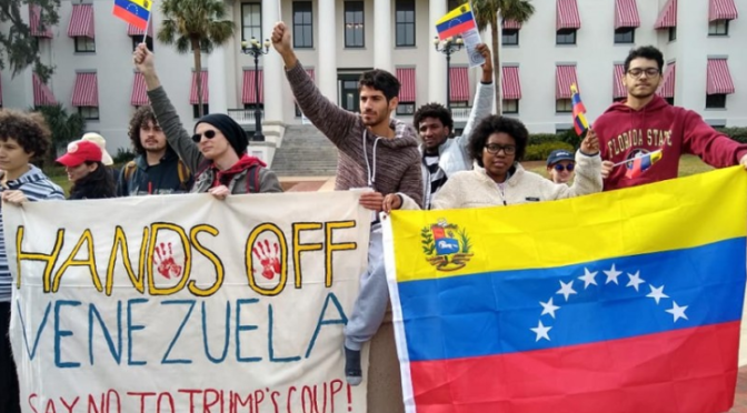 No Coup! No War! Hands off Venezuela!