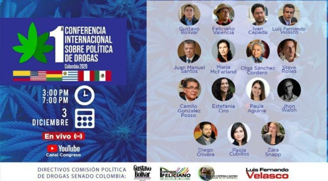 Intervención de Camilo González Posso en la Primera Conferencia Internacional sobre política de drogas – Colombia 2020