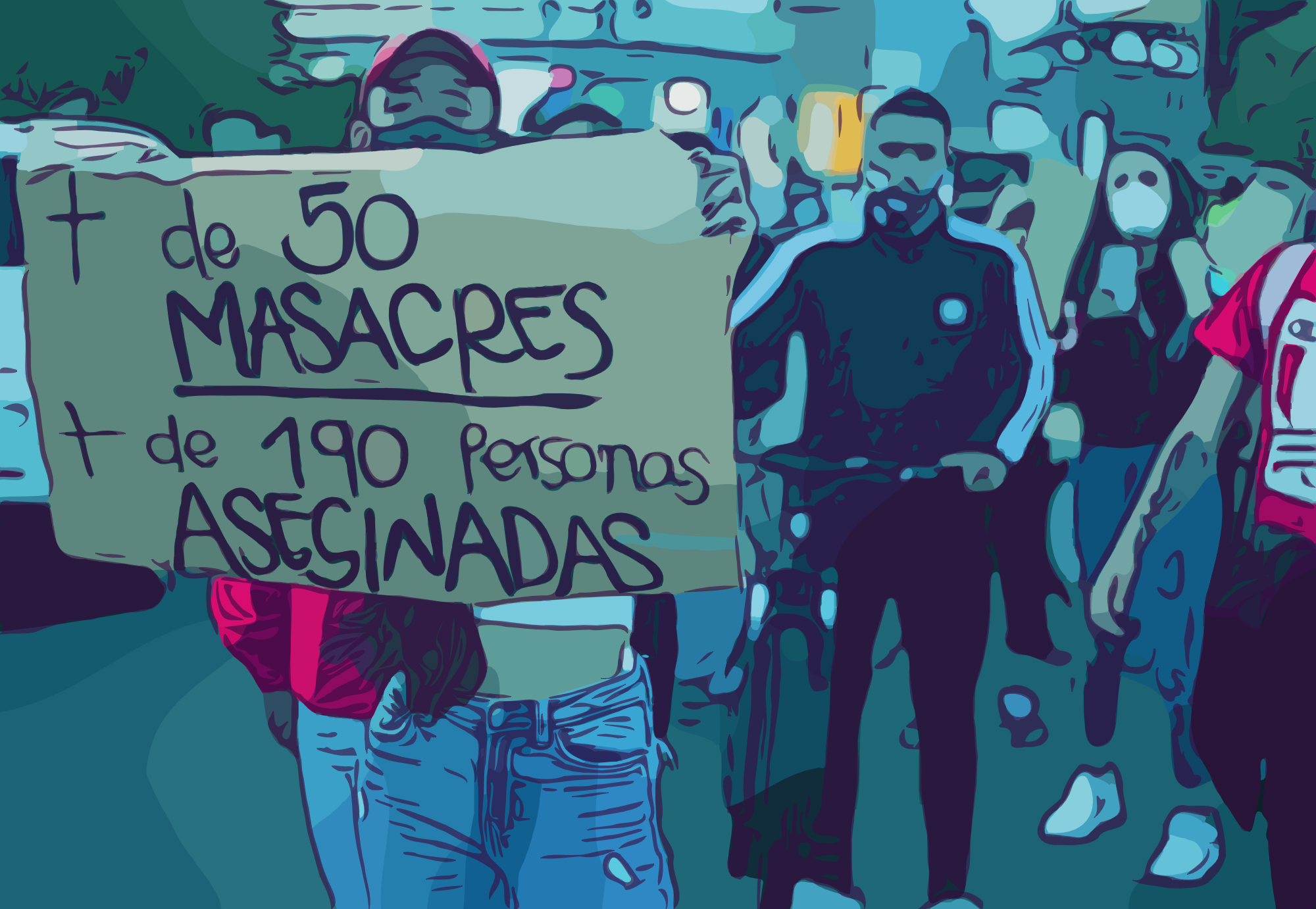 #ParenLaMasacre