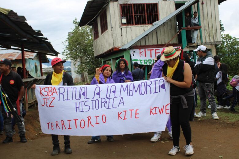 Reseña del Ritual a la Memoria Histórica en el Resguardo Nasa KiteKiwe, Timbío – Cauca. 24/04/24