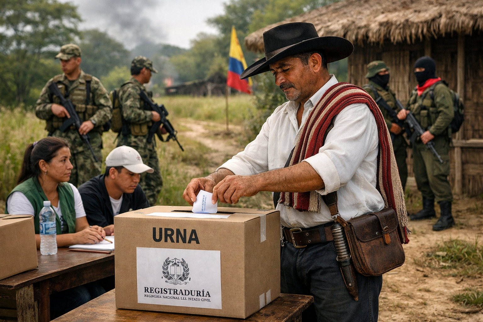Orinoquía: comicios en regiones donde la democracia compite con el control armado