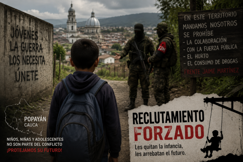 La disputa por los jóvenes en Popayán